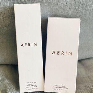 NWB! AERIN ROSE Hand Cream (4.2 fl. oz/125mL) & Body Wash (7.6 fl.oz/225mL) Set